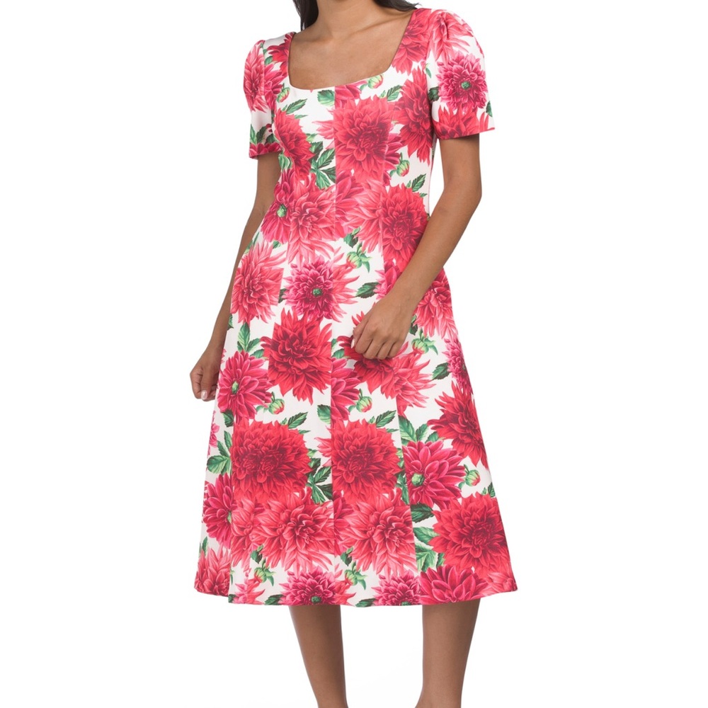 Donna Ricco Floral Dress
